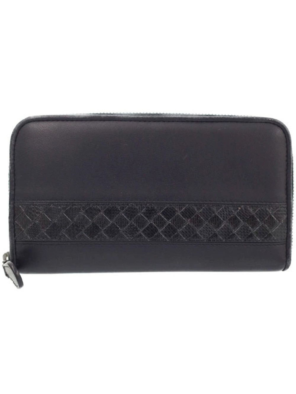 Bottega Veneta Round Zipper Long Wallet